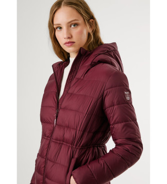 Pepe Jeans Sally Langer Mantel kastanienbraun