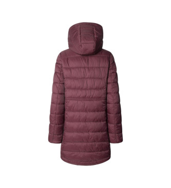 Pepe Jeans Sally Langer Mantel kastanienbraun