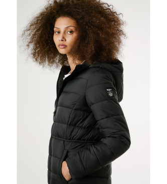 Pepe Jeans Sally lange jas zwart