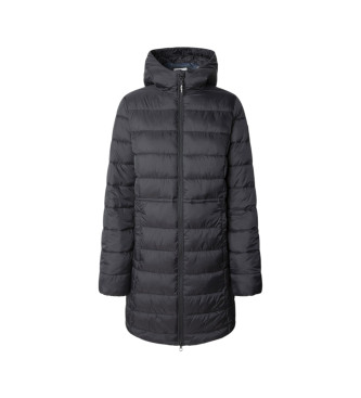 Pepe Jeans Sally lange jas zwart