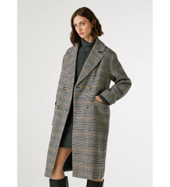 Pepe Jeans Płaszcz Tasha szary