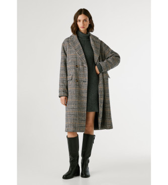Pepe Jeans Płaszcz Tasha szary