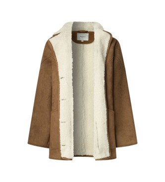 Pepe Jeans Cappotto Teresa marrone