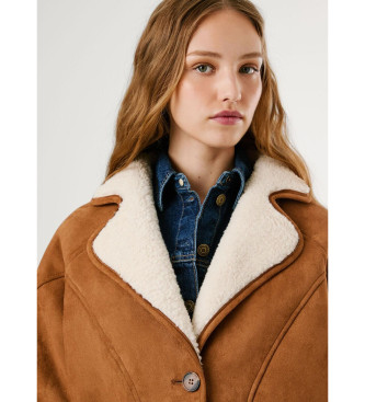 Pepe Jeans Cappotto Teresa marrone