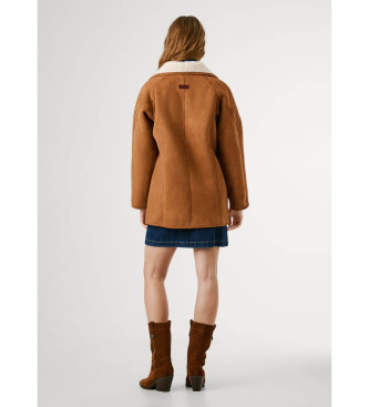 Pepe Jeans Cappotto Teresa marrone
