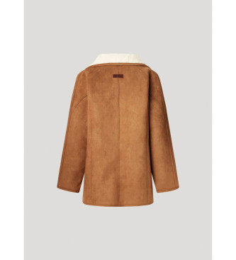 Pepe Jeans Cappotto Teresa marrone