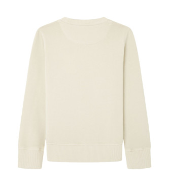 Pepe Jeans Sweatshirt Aldridge Crew off-white