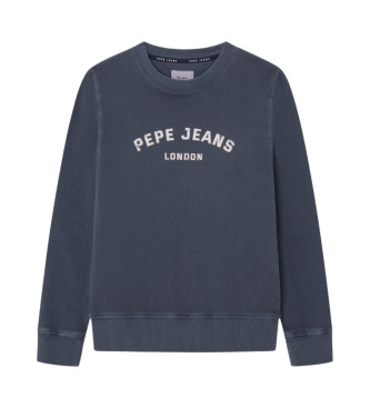 Pepe Jeans Sweatshirt Aldridge Crew azul-marinho