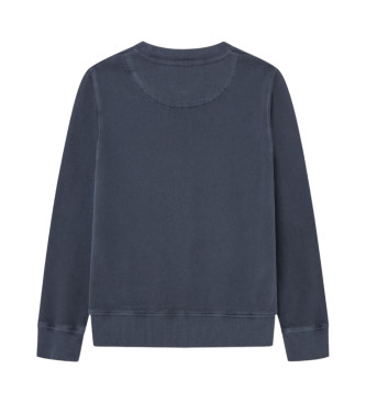 Pepe Jeans Sweatshirt Aldridge Crew azul-marinho