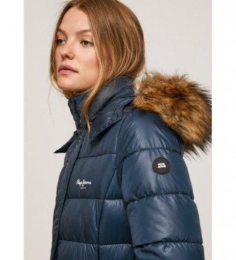 Pepe Jeans Quilted jacket Anja navy