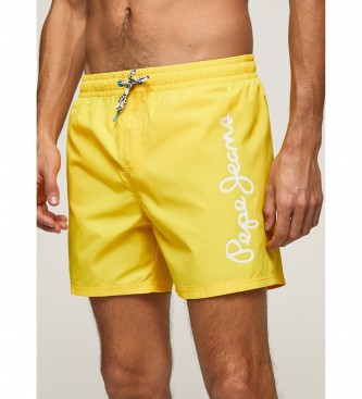 Pepe Jeans Bermudashorts Badeanzug Finnick gelb