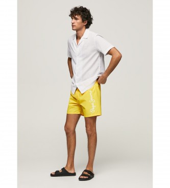 Pepe Jeans Bermuda shorts swimming costume Finnick yellow