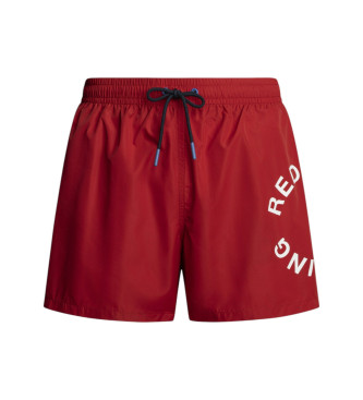 Red Bull Racing x Pepe Jeans Circle Logo Swimsuit red