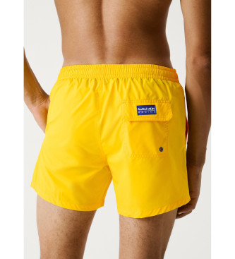 Red Bull Racing x Pepe Jeans Graphic swimming costume yellow