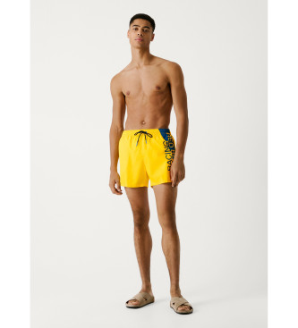 Red Bull Racing x Pepe Jeans Graphic swimming costume yellow