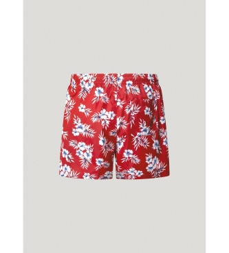 Pepe Jeans Costume da bagno rosso Hibiscus