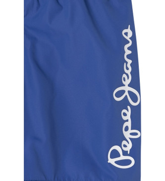 Pepe Jeans Costume da bagno blu con logo