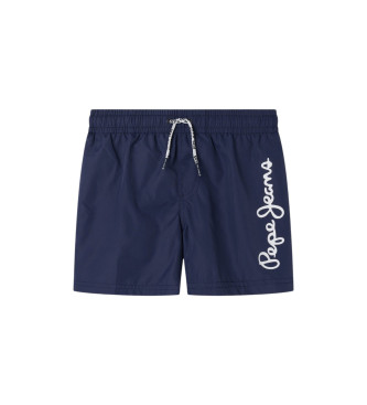 Pepe Jeans Costume da bagno con logo blu scuro