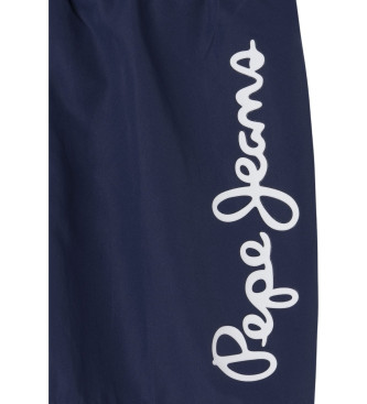 Pepe Jeans Costume da bagno con logo blu scuro