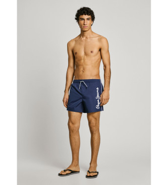 Pepe Jeans Costume da bagno con logo blu scuro