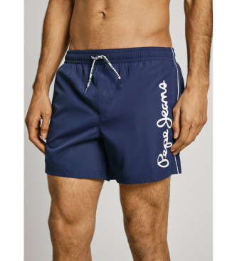 Pepe Jeans Costume da bagno con logo blu scuro