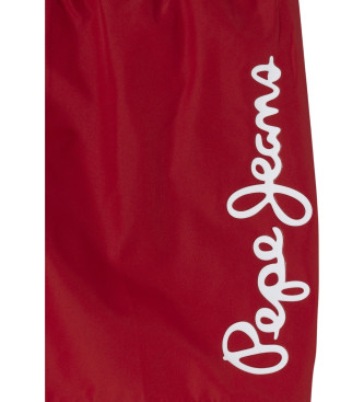 Pepe Jeans Costume da bagno rosso con logo