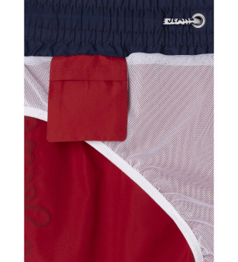 Pepe Jeans Costume da bagno rosso con logo