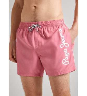 Pepe Jeans Strój kąpielowy z różowym logo