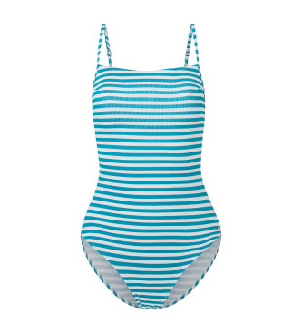 Pepe Jeans Blue striped swimming costume