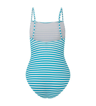 Pepe Jeans Blue striped swimming costume