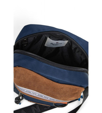 Pepe Jeans Bolsa de ombro azul Aziel London