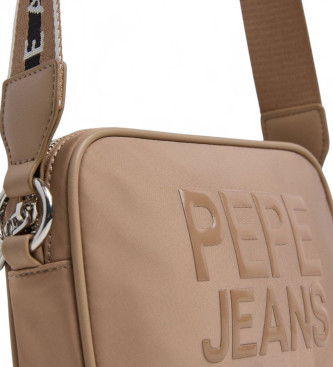 Pepe Jeans Brązowa torba na ramię Galina