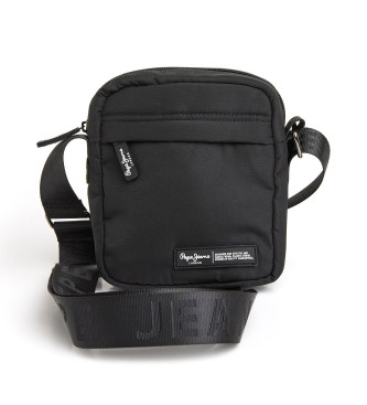 Pepe Jeans Borsa a tracolla nera Nolan Eddie