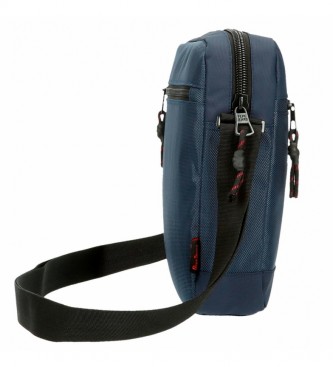 Pepe Jeans Borsa a tracolla Portatablet Pepe Jeans Bromley blu -23x27x6cm-