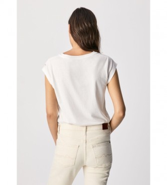 Pepe Jeans Camiseta Berenice blanco