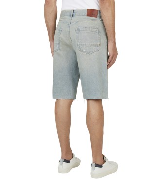 Pepe Jeans Bermudy z niebieskiego denimu