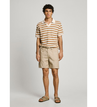 Pepe Jeans Bermuda Relaxed bege