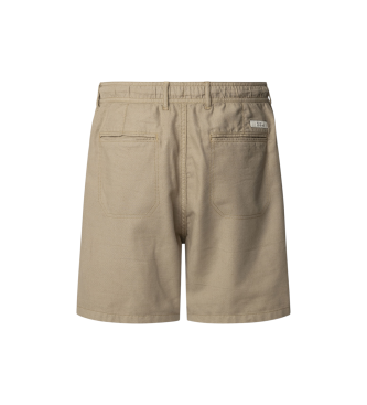 Pepe Jeans Pantaloncini bermuda beige rilassati