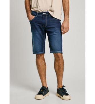 Pepe Jeans Gymdigo blue slim Bermuda shorts