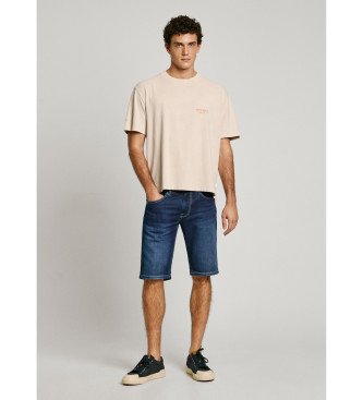 Pepe Jeans Bermuda slim Gymdigo blu