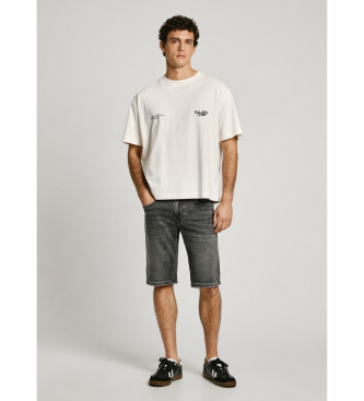 Pepe Jeans Bermuda slim Gymdigo negro