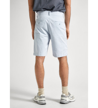Pepe Jeans Bermuda korte broek Regular Chino blauw