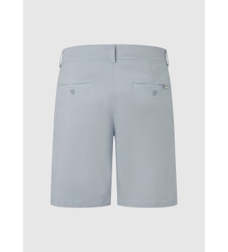 Pepe Jeans Bermuda korte broek Regular Chino blauw