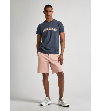 Pepe Jeans Bermuda korte broek Regular Chino roze