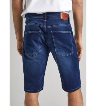 Pepe Jeans Gymdigo Slim Bermuda kratke hlače modre barve