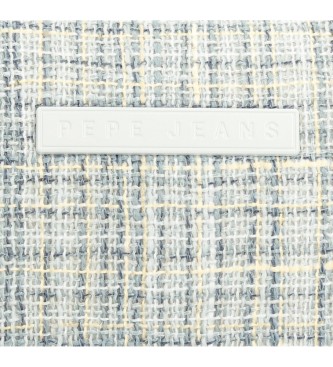 Pepe Jeans Biały portfel Oana z portmonetką -10x8x3cm