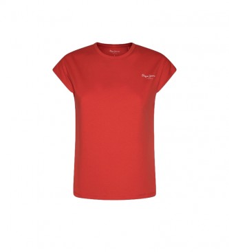 Pepe Jeans Basic T-shirt Bloom red