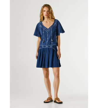 Pepe Jeans Darling blouse blue