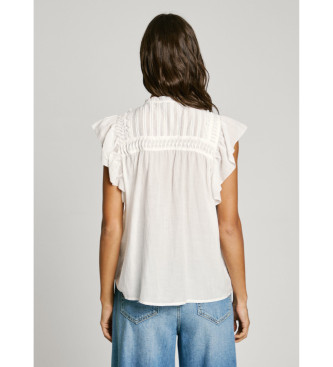 Pepe Jeans Blusa Diallo blanco