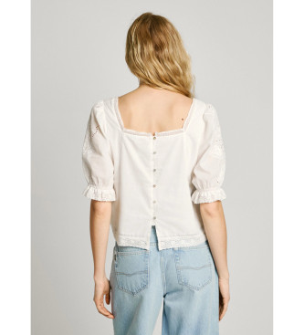 Pepe Jeans Everly Bluse wei